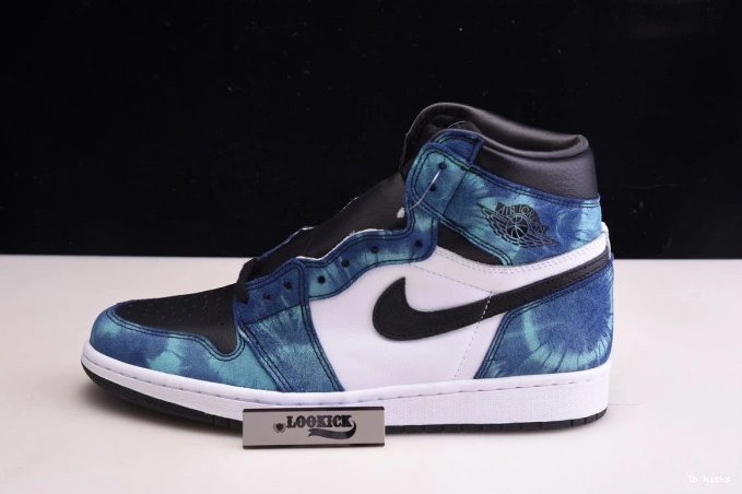 TBK Tie-Dye Jordan 1 Air CD0461-100 OG High 0715
